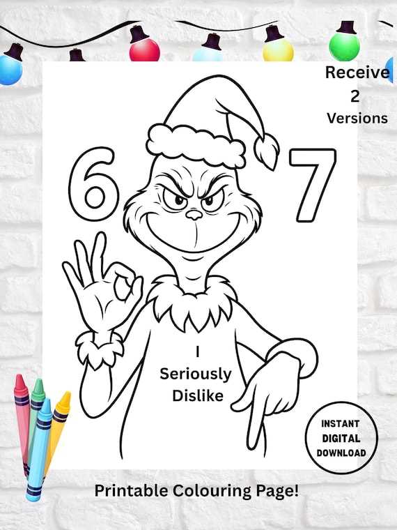 6 7 printable
