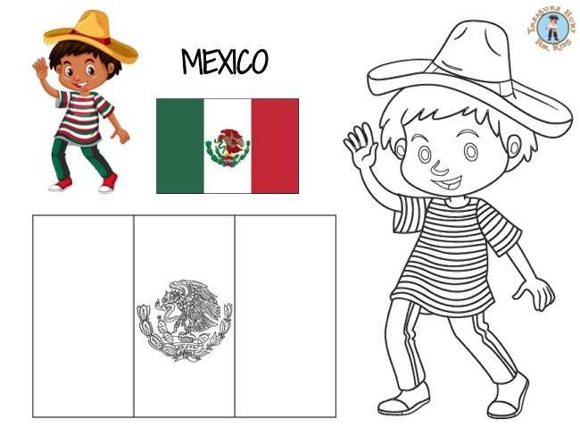 mexico coloring pages printable