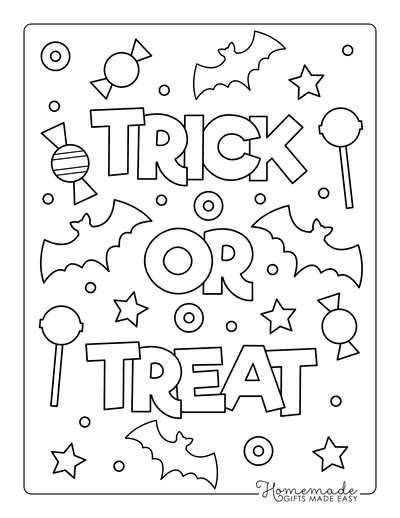 printable cute halloween coloring pages