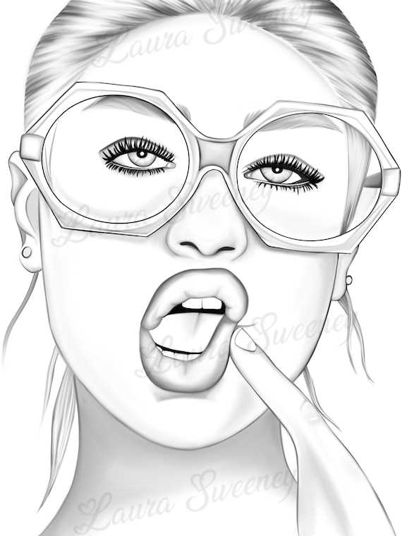 sunglasses printable coloring pages
