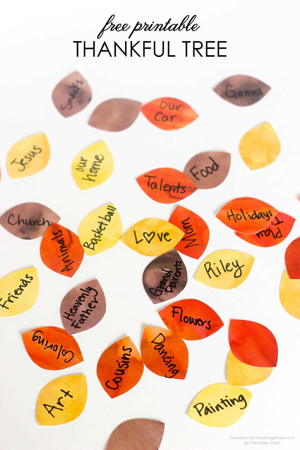 thanksgiving leaves printable