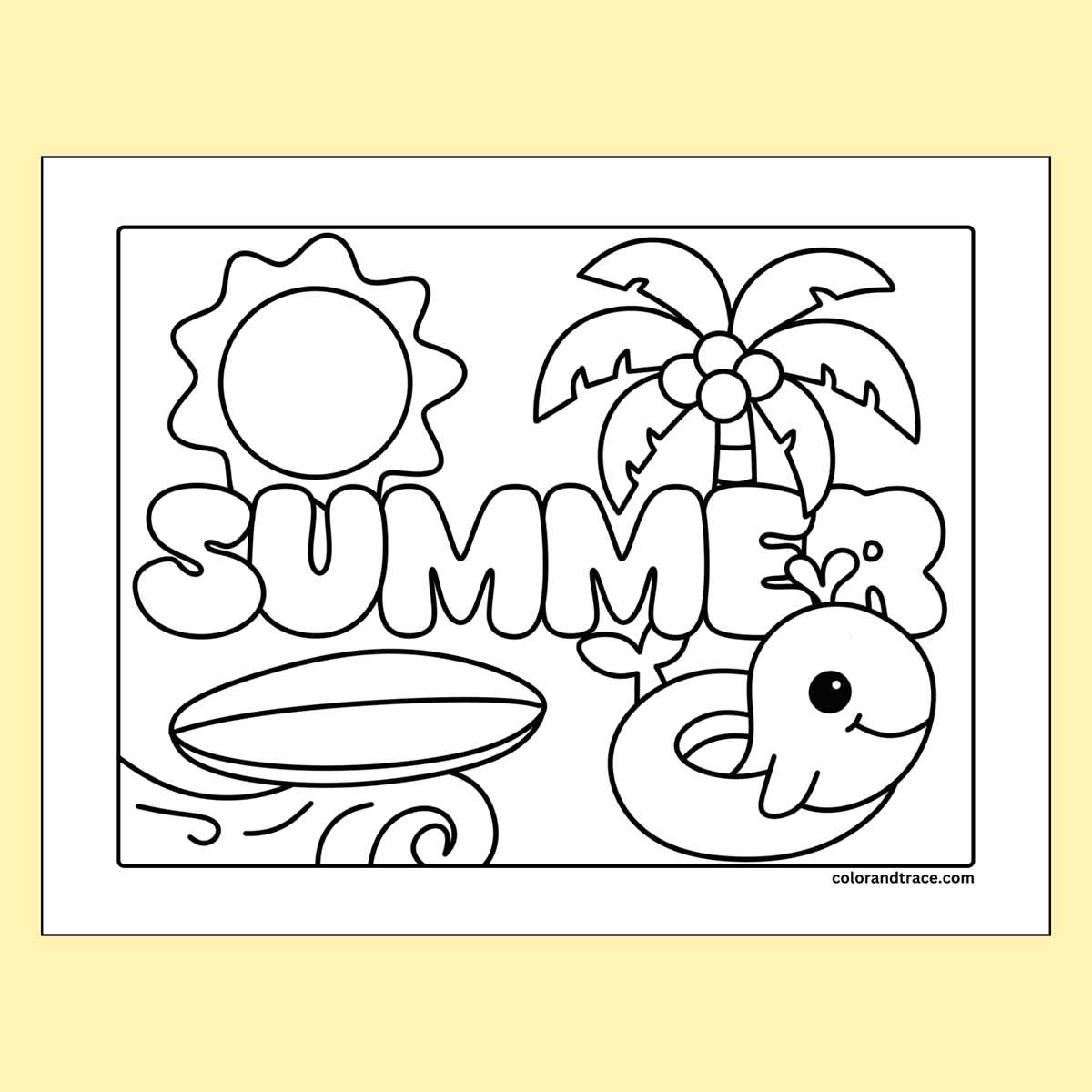 free printable summer pictures