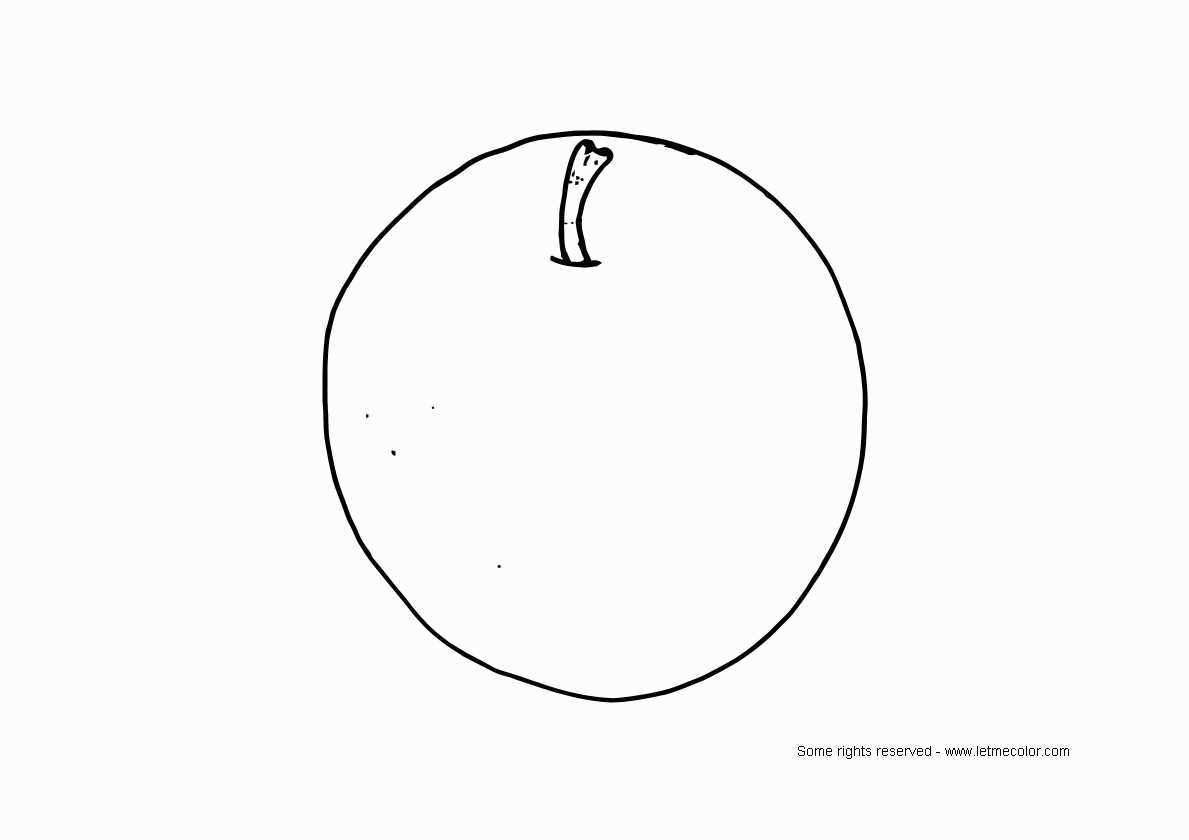 apple printable coloring pages
