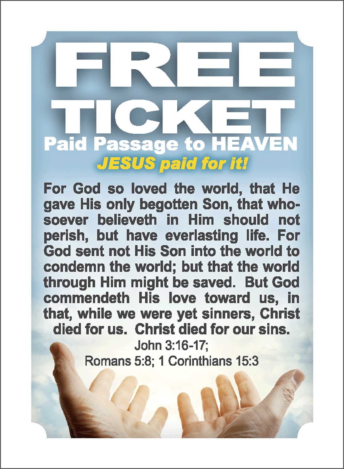 free gospel tracts printable