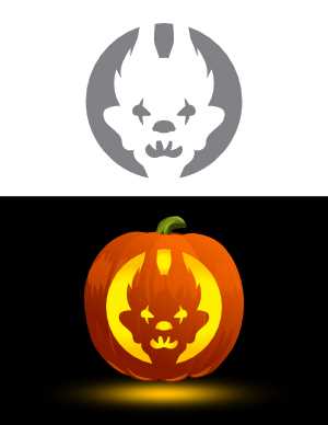 scary pumpkin stencils printable scary pumpkin stencils printable