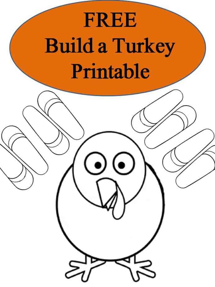 turkey free printable turkey free printable