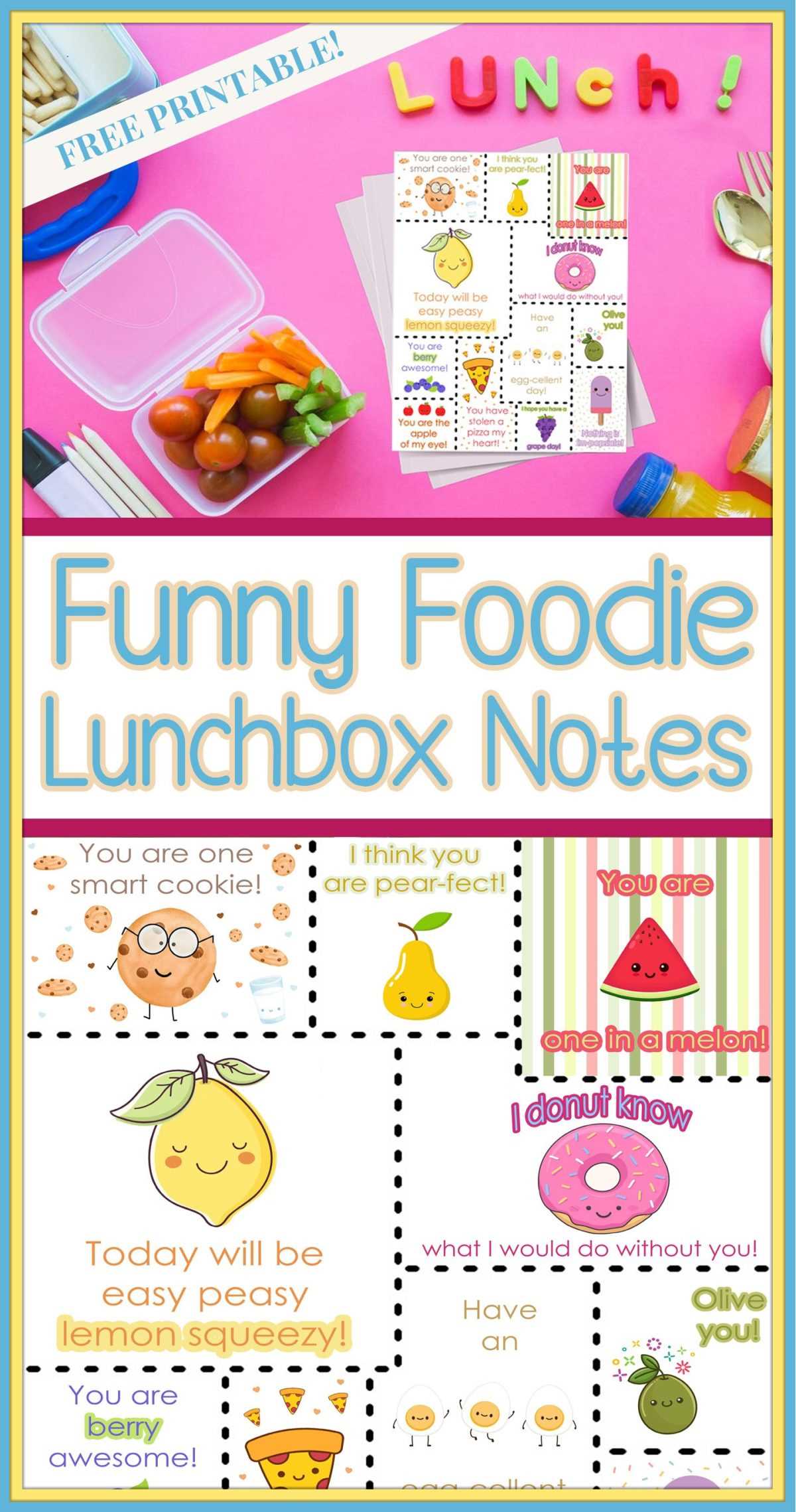 printable lunch box notes printable lunch box notes