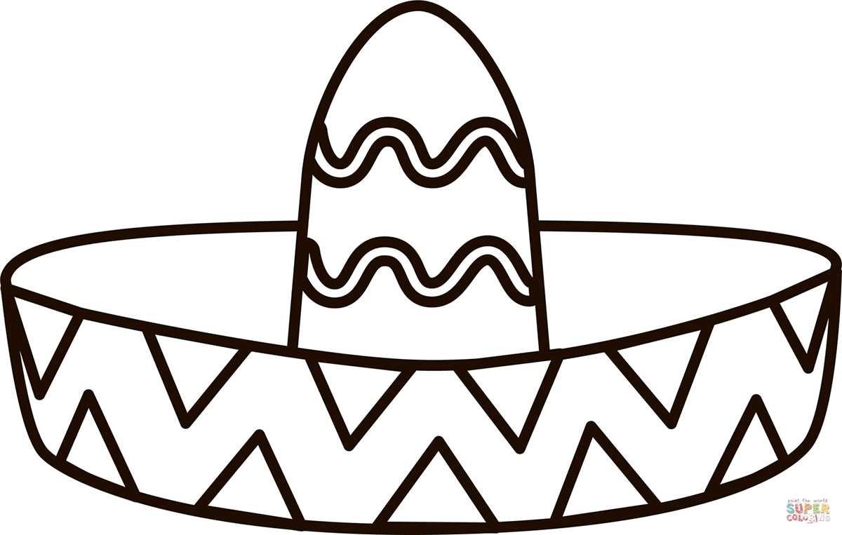 printable sombrero hat printable sombrero hat