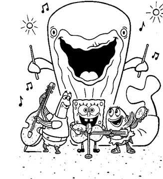 spongebob squarepants coloring pages printable spongebob squarepants coloring pages printable
