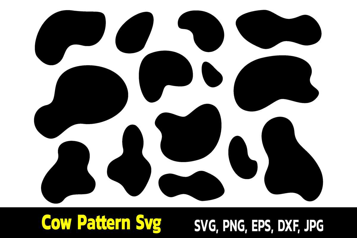 cow print printable