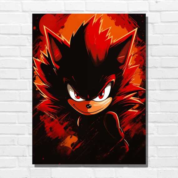 shadow the hedgehog printable shadow the hedgehog printable