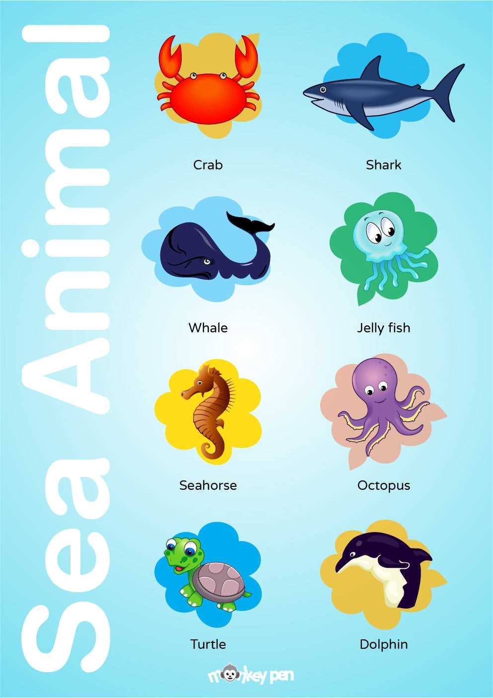 printable pictures of ocean animals printable pictures of ocean animals