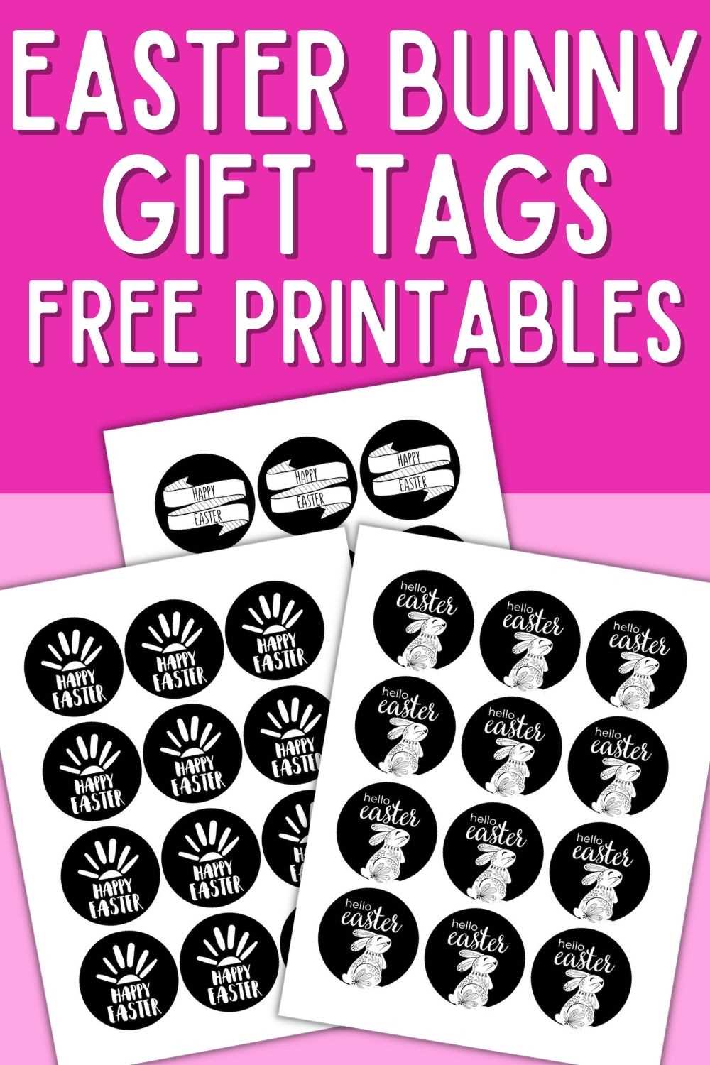 easter gift tags printable easter gift tags printable