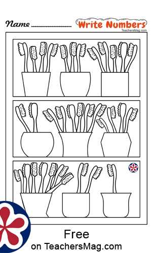 printable teeth numbers printable teeth numbers