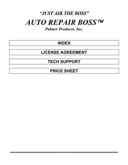 printable auto repair forms printable auto repair forms