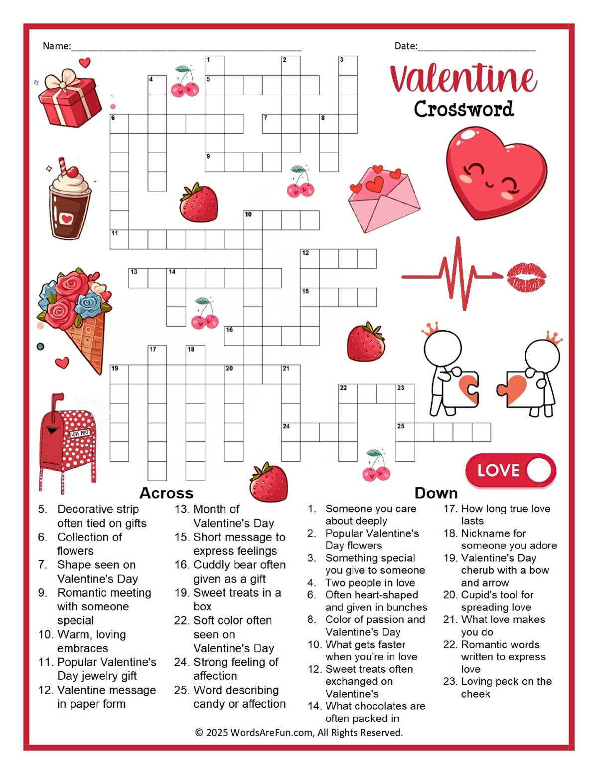 valentine word search printable valentine word search printable