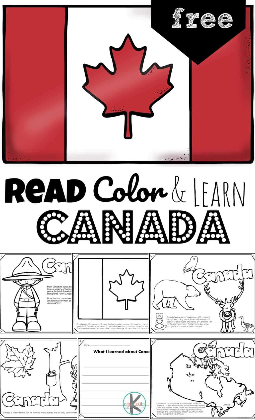 free printable canada worksheets
