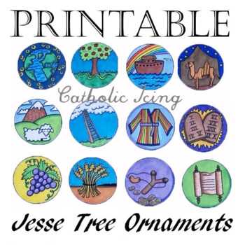jesse tree printable ornaments jesse tree printable ornaments