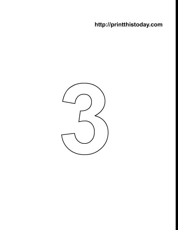 free printable number coloring pages