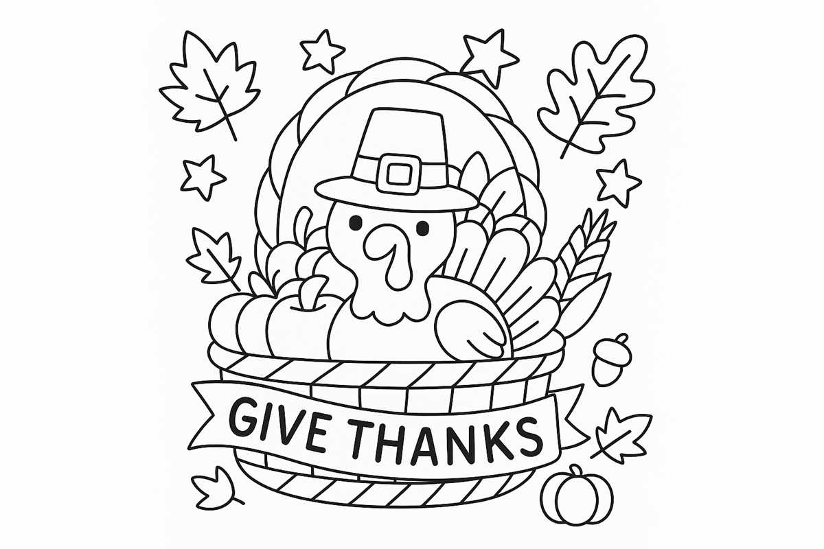 cute thanksgiving coloring pages printable cute thanksgiving coloring pages printable