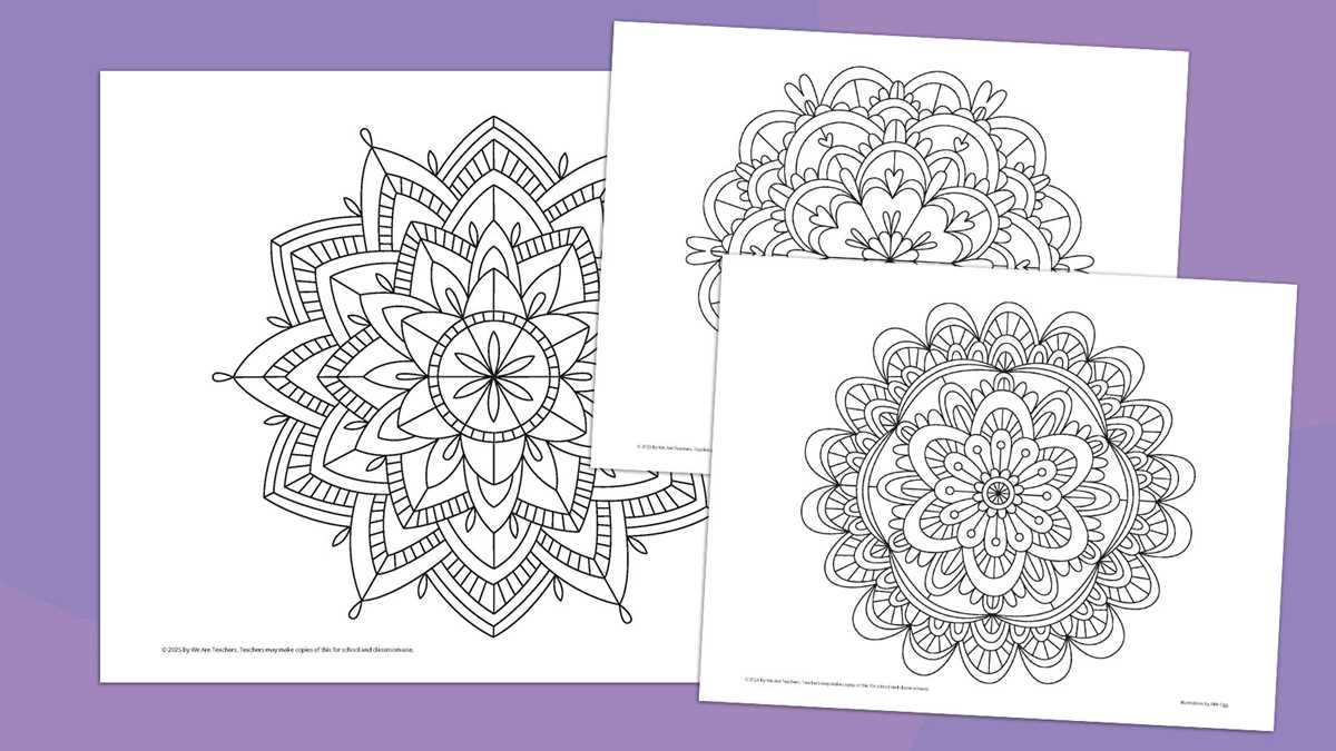 printable mandala colouring printable mandala colouring