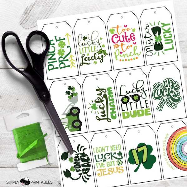 free st patricks day printables