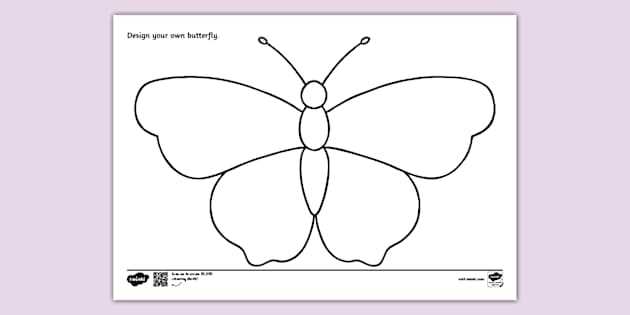 butterfly cutout printable butterfly cutout printable