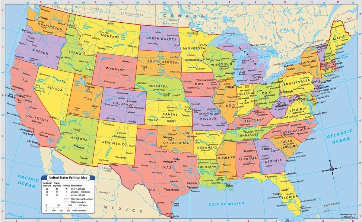 map of united states with capitals printable map of united states with capitals printable