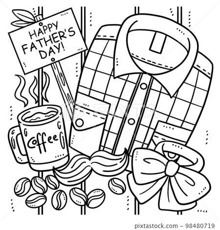 happy fathers day printable coloring pages