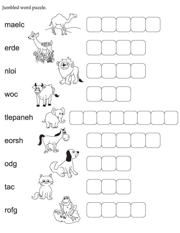 jumble puzzle printable free
