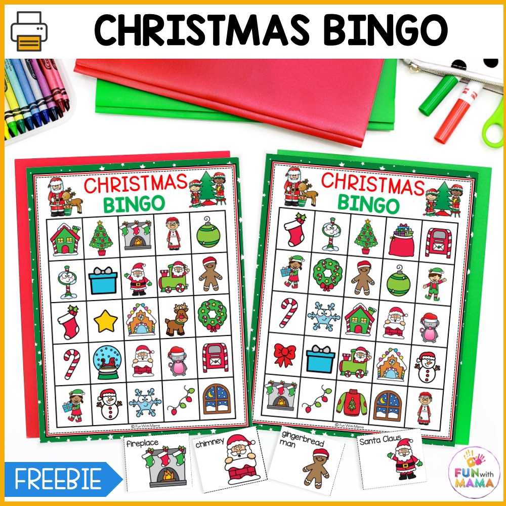 holiday bingo printable free holiday bingo printable free