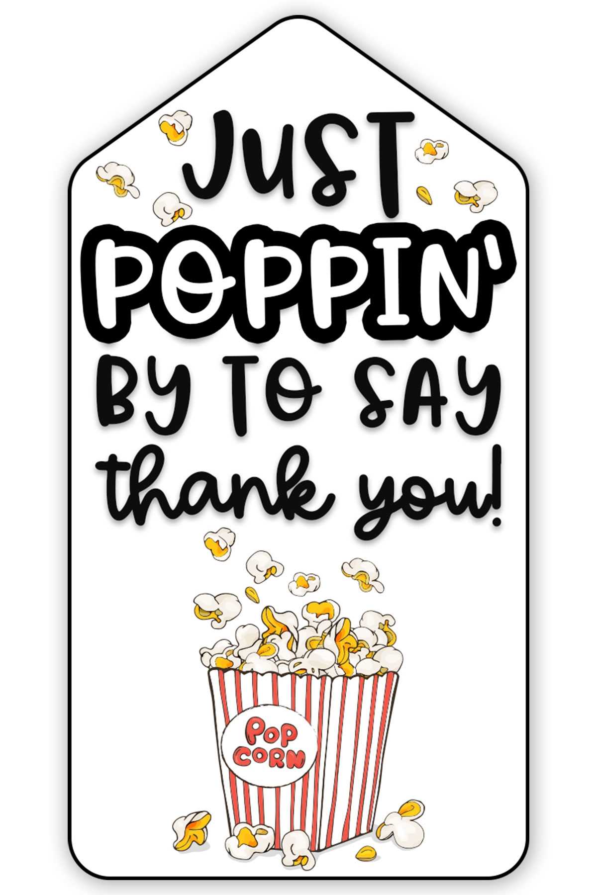free printable popcorn tags free printable popcorn tags