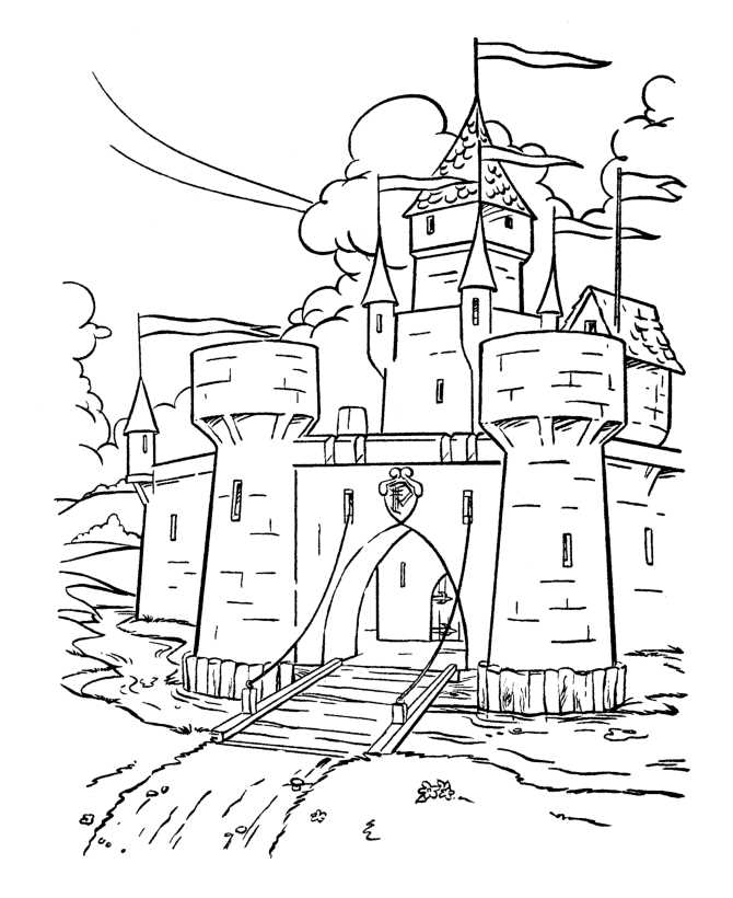castle coloring pages printable castle coloring pages printable