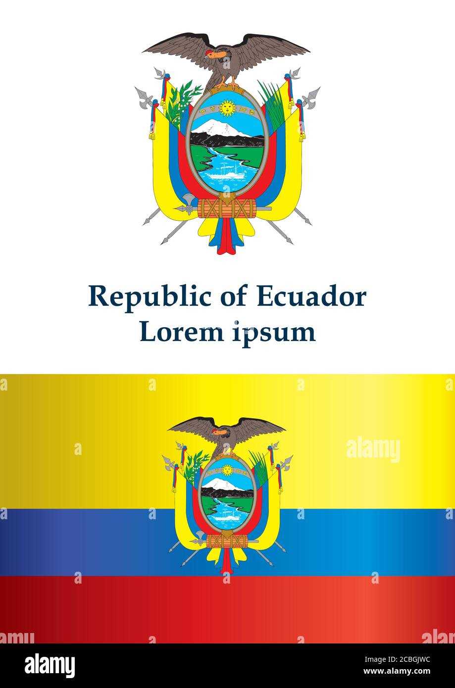 ecuador flag printable