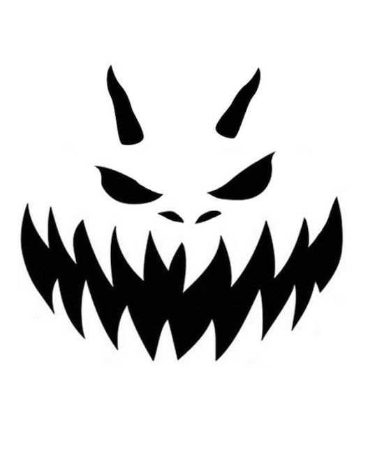 scary halloween pumpkin stencils printable scary halloween pumpkin stencils printable