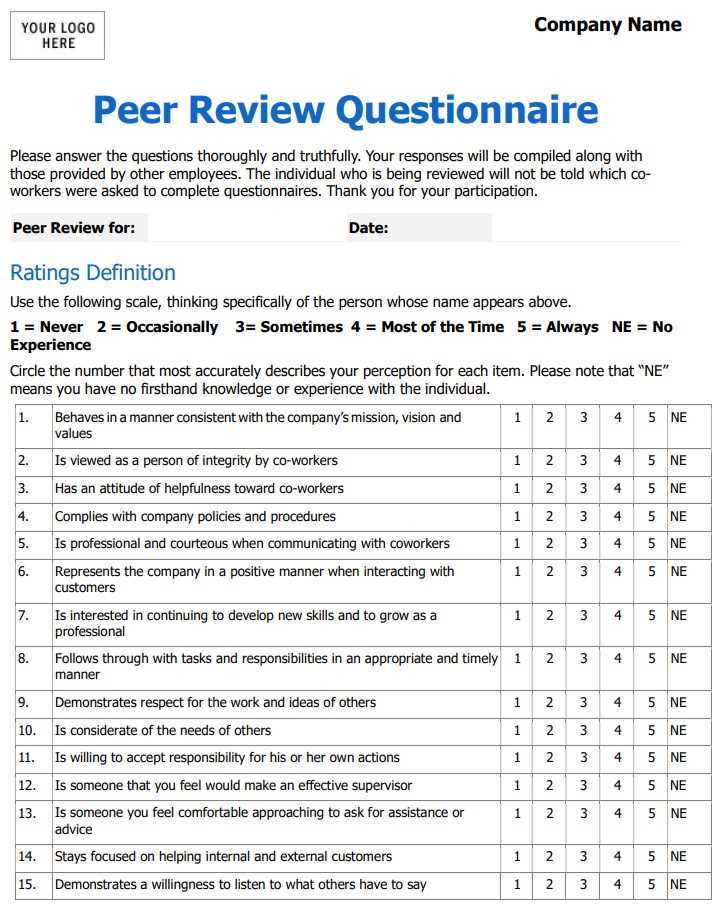 printable employee self evaluation form
