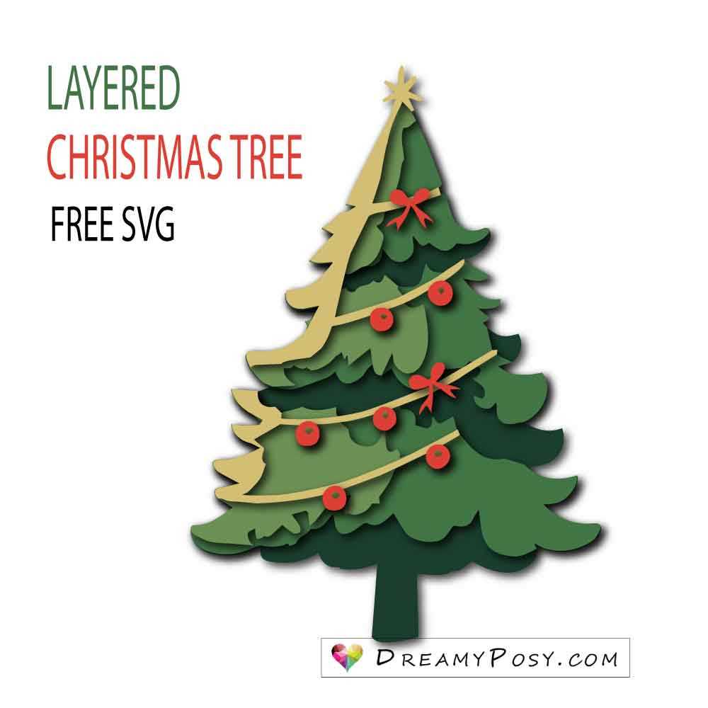 free xmas tree template printable