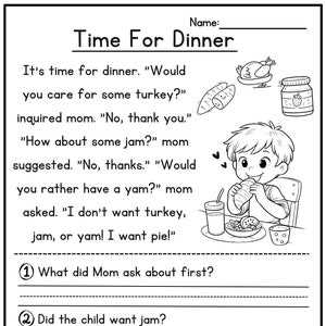 reading worksheets for 2nd graders printable reading worksheets for 2nd graders printable