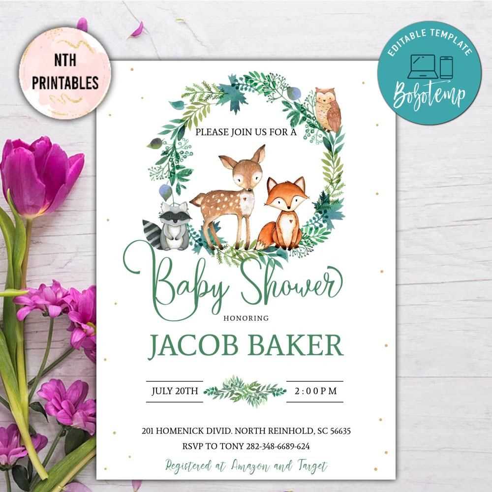 woodland creatures free printables woodland creatures free printables