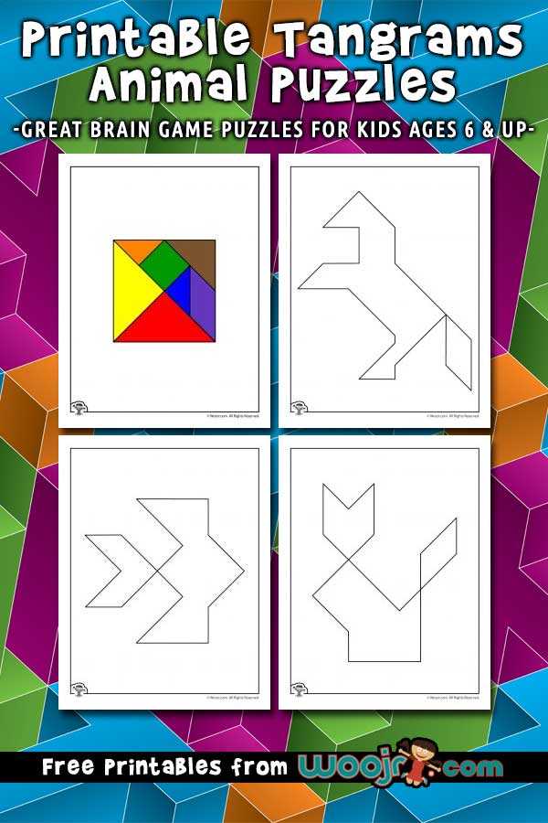 tangram patterns printable tangram patterns printable