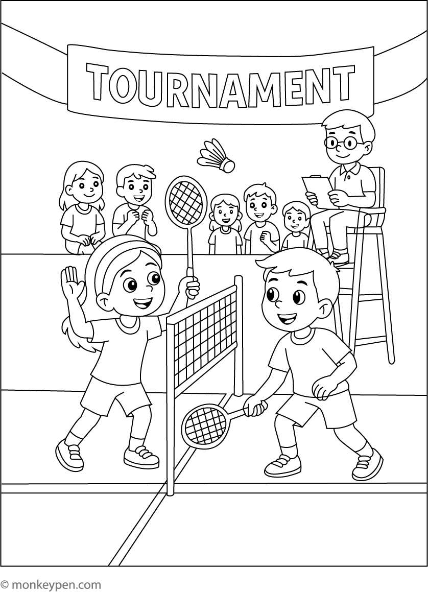 free printable sports coloring pages