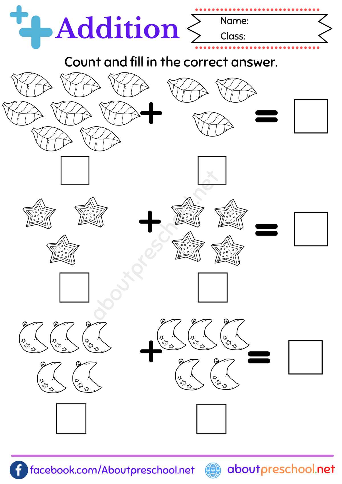 kindergarten math free printables kindergarten math free printables