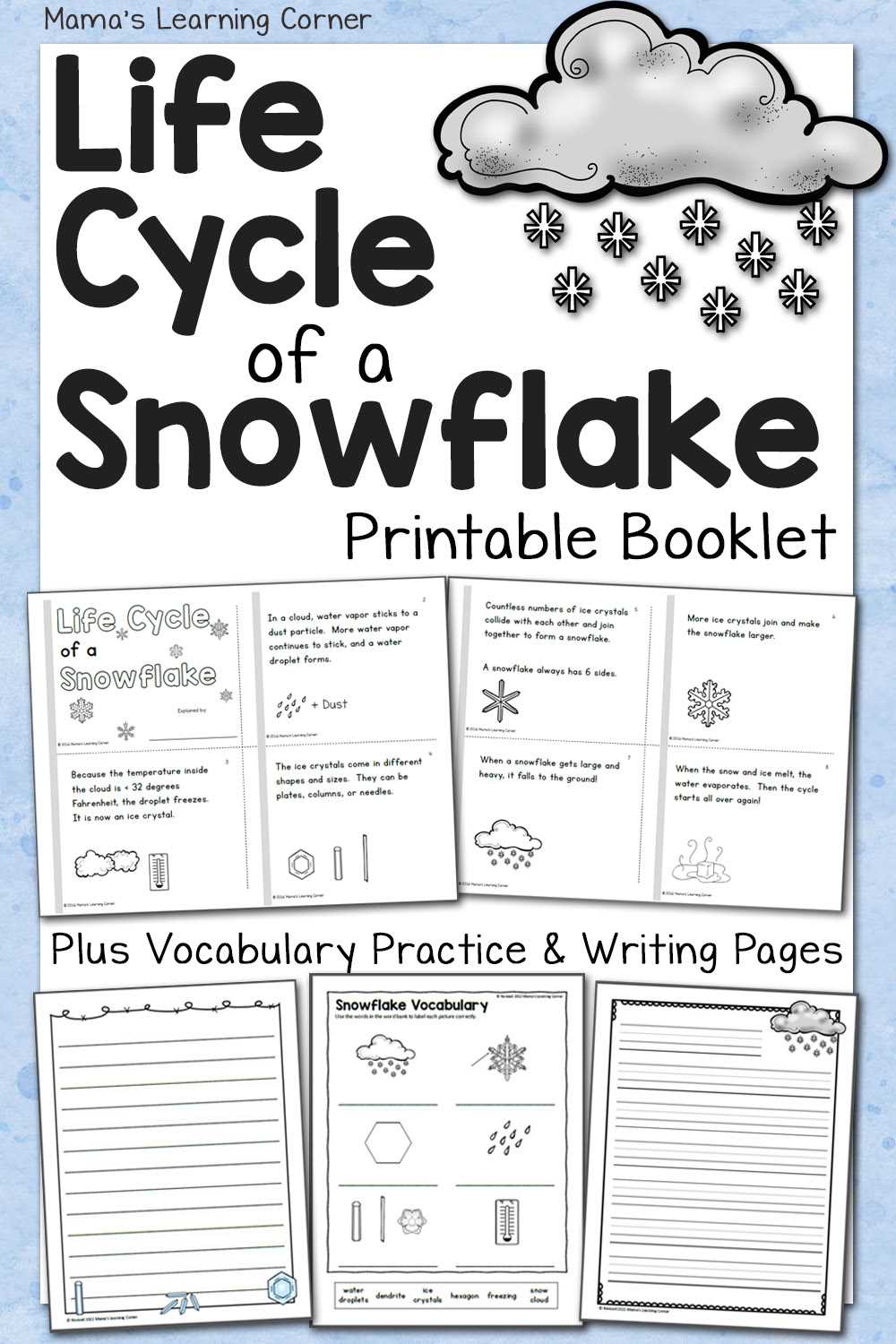 kindergarten winter worksheets printable