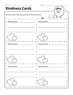 kindness cards printable free