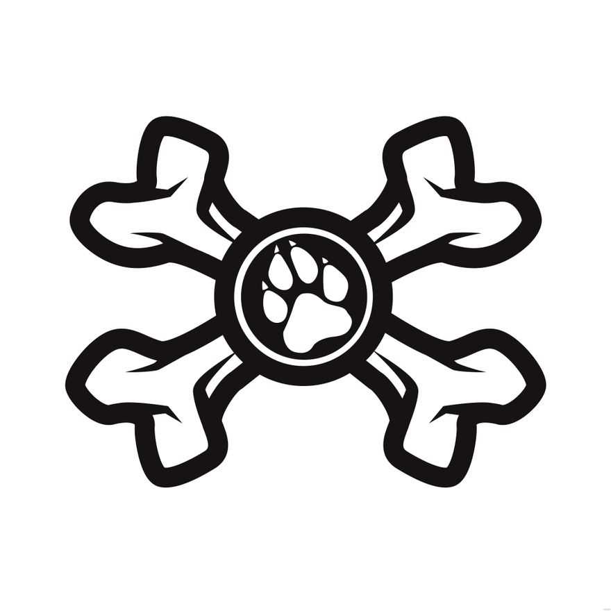 dog bone template printable free dog bone template printable free