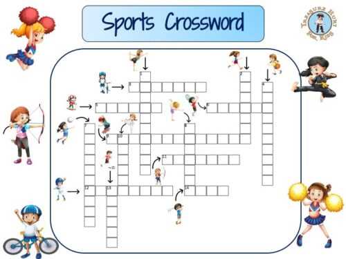 printable sports crossword puzzles