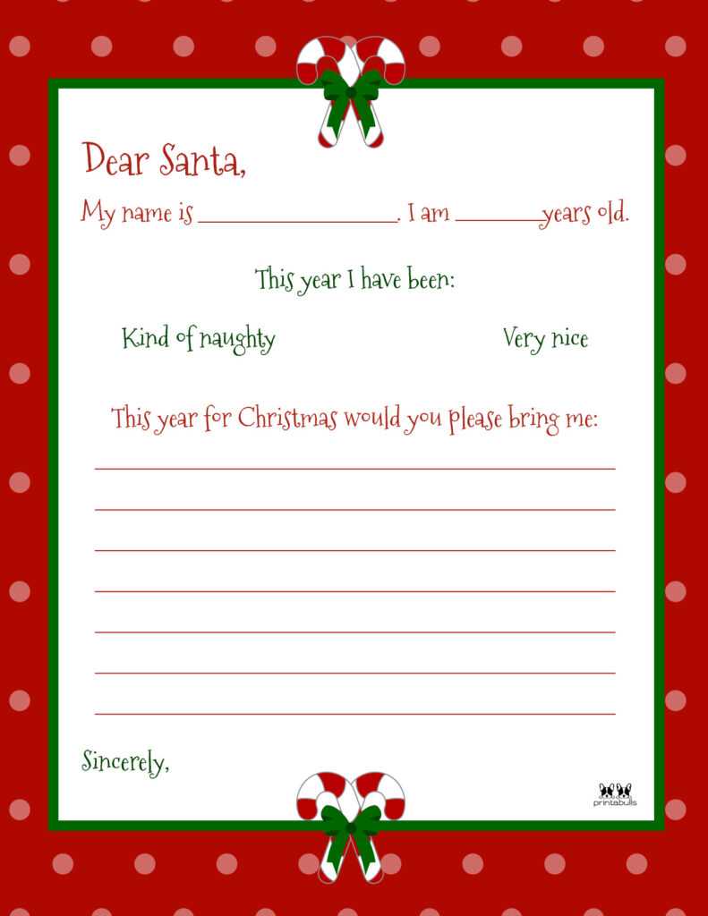 santa letter template free printable santa letter template free printable