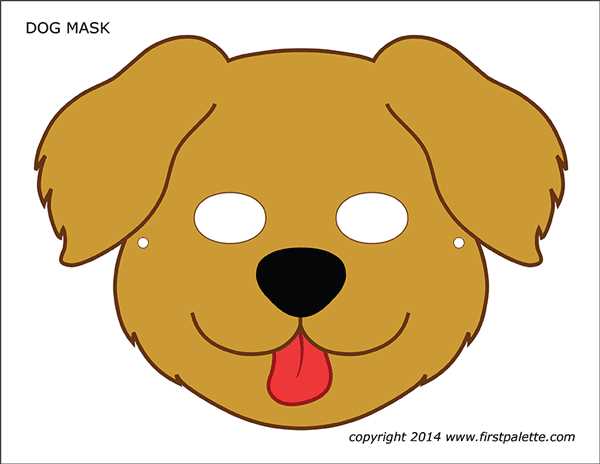 dog printable template dog printable template