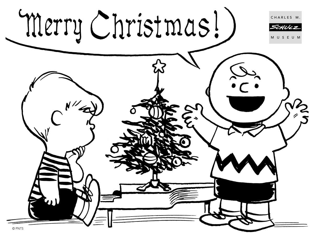 peanuts christmas coloring pages printable peanuts christmas coloring pages printable