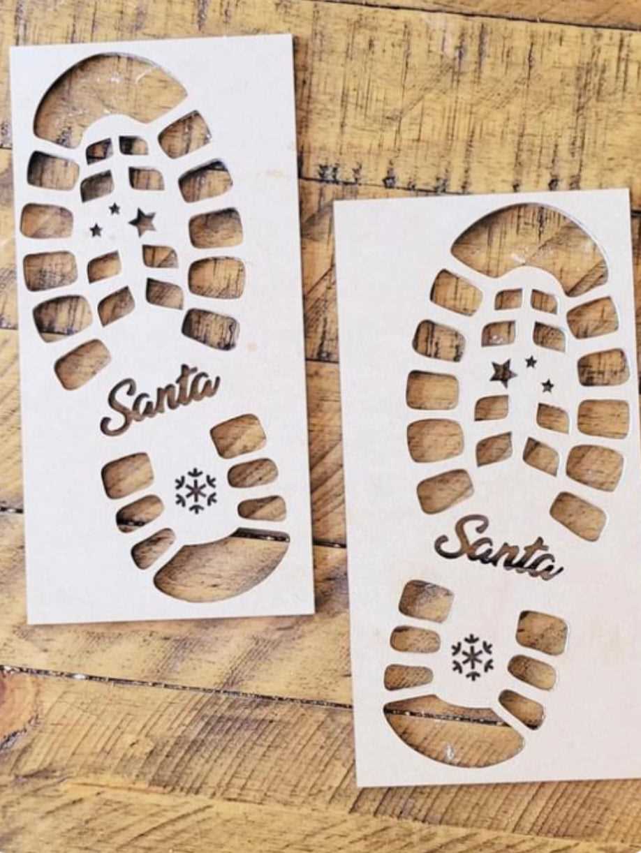 boot stencil printable